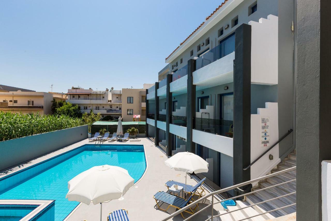 Yacinthos Aparthotel Rethymno Esterno foto